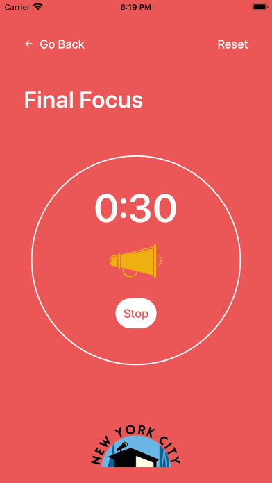 NYCUDL Debate Timer screenshot 1
