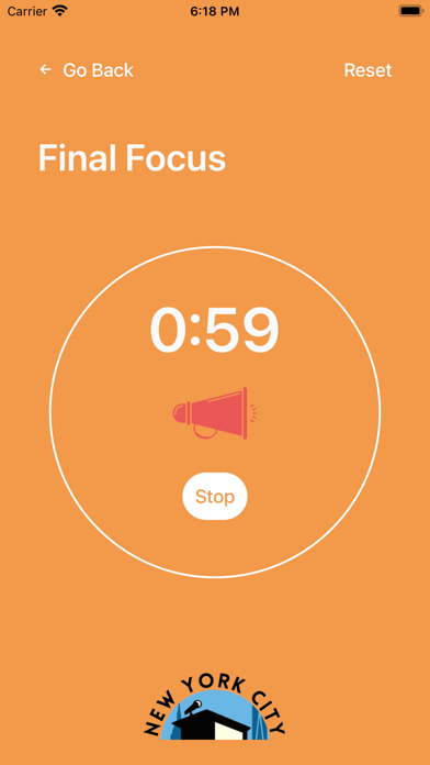NYCUDL Debate Timer screenshot 2