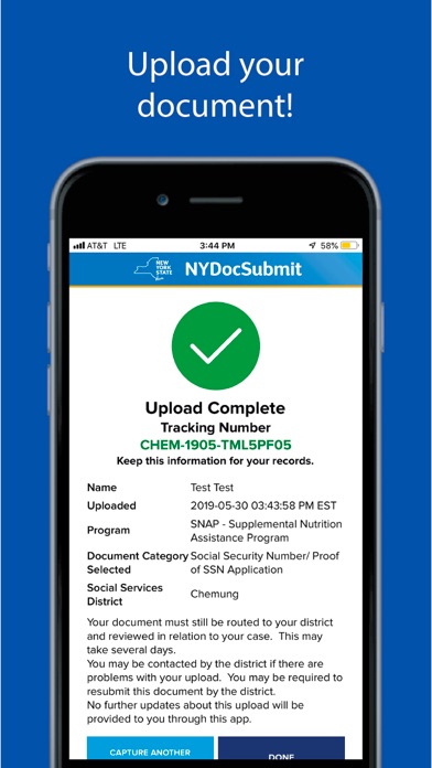 NYDocSubmit screenshot 1