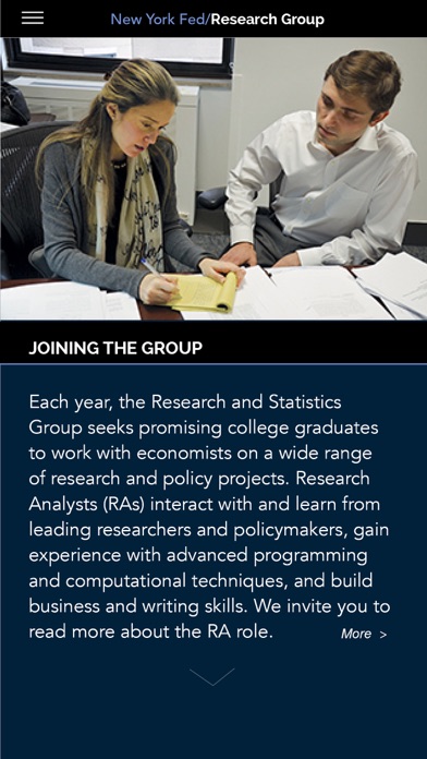 NYFed Research Analyst screenshot 4