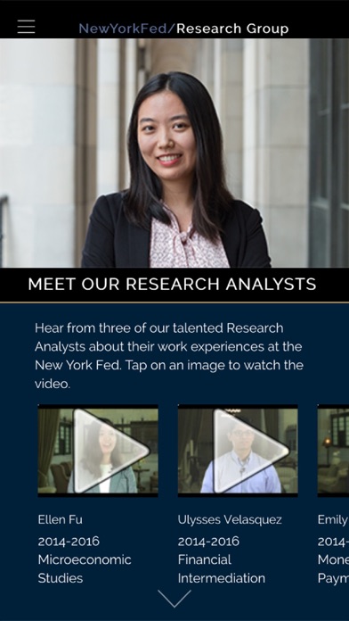 NYFed Research Analyst screenshot 2