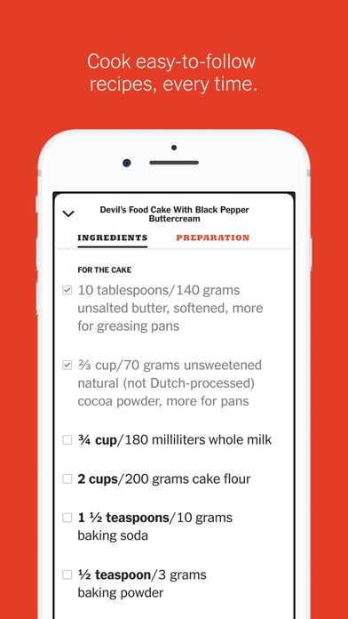 NYT Cooking: Quick Tasty Meals screenshot 3