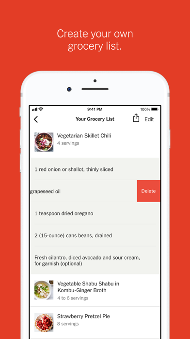 NYT Cooking: Quick Tasty Meals screenshot 1