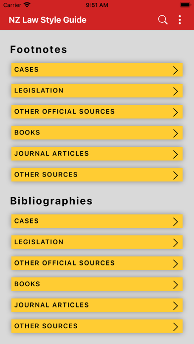 NZ Law Style Guide screenshot 3