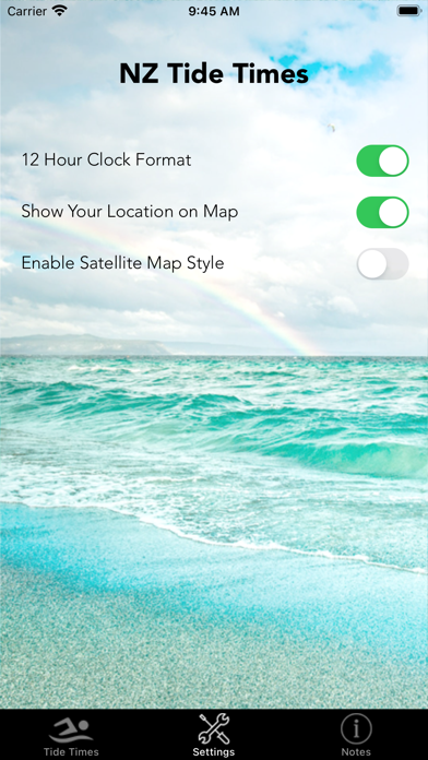 NZ Tide Times screenshot 2