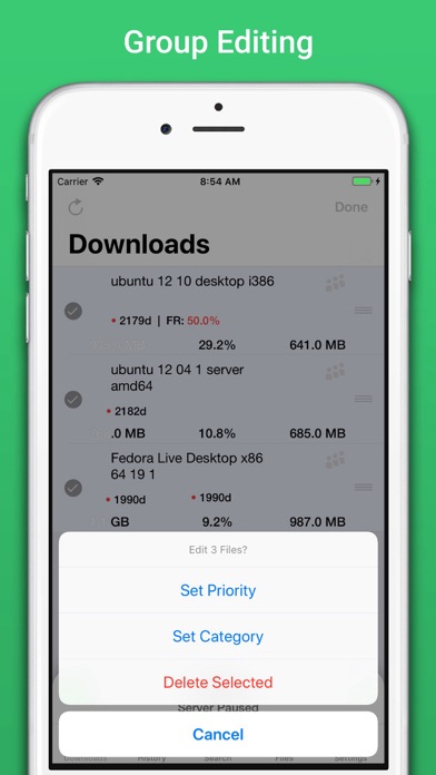 NZBClient for NZBGet screenshot 3