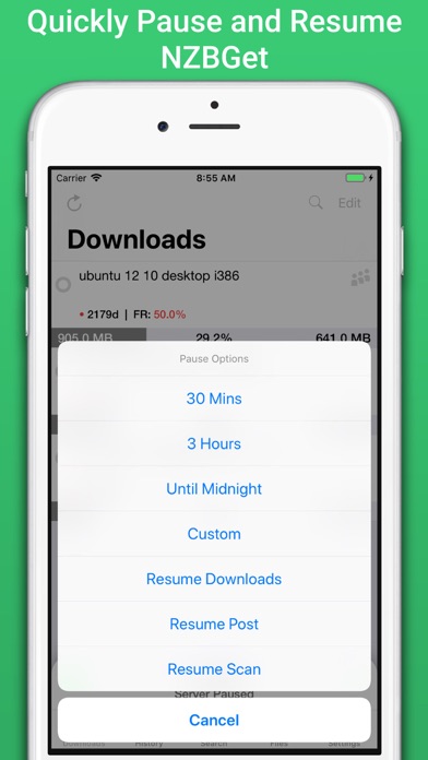 NZBClient for NZBGet screenshot 2
