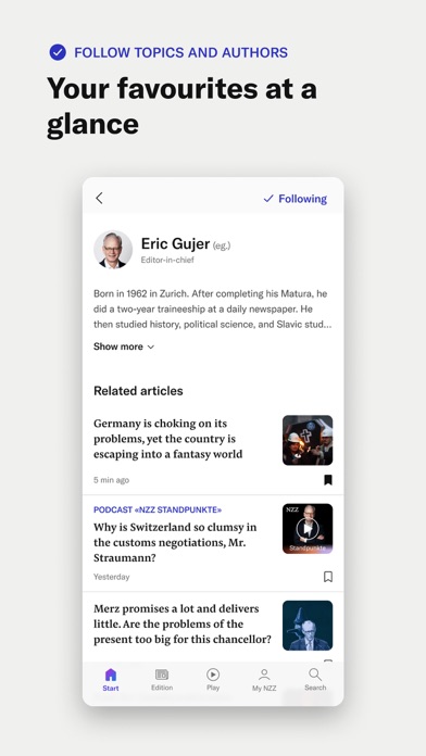NZZ Nachrichten screenshot 4