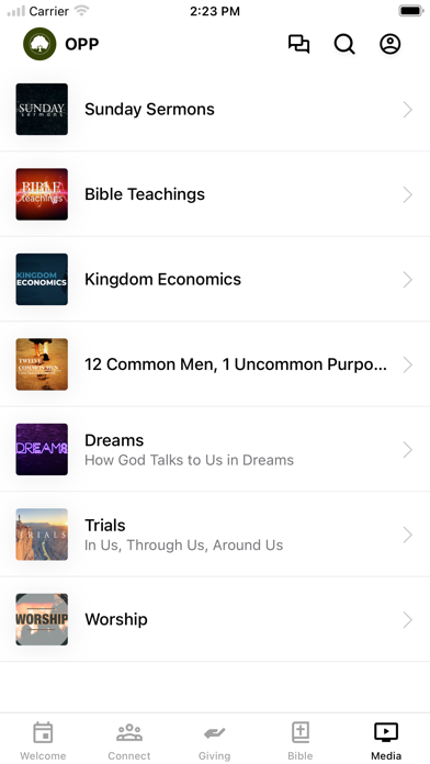 Oak Park Pentecostals screenshot 1