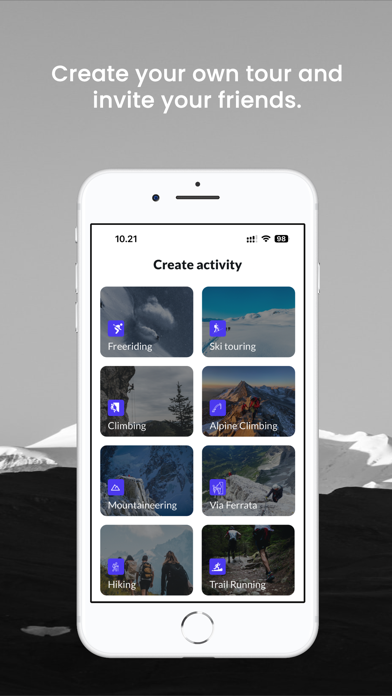 Oak: ski, climb, run screenshot 4