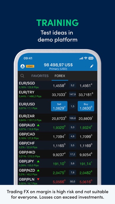 OANDA - Forex trading screenshot 1