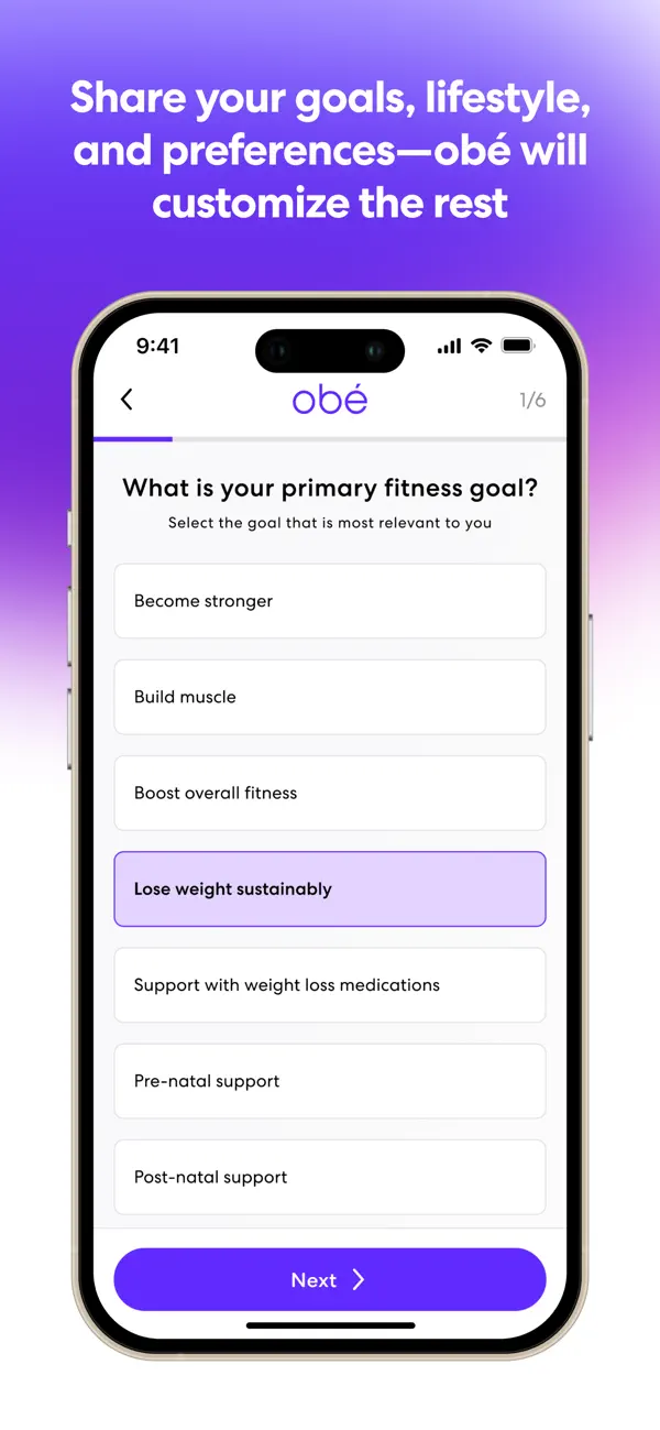 obé | Fitness for women screenshot 5