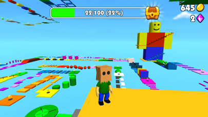 Obby Parkour: Runner Game screenshot 1