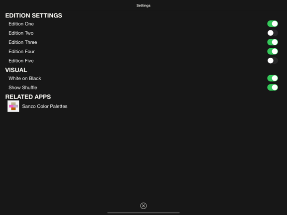 Oblique Strategies SE screenshot 3