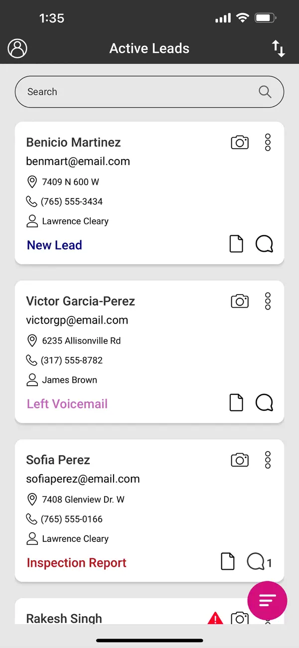 OC Lead Management screenshot 4
