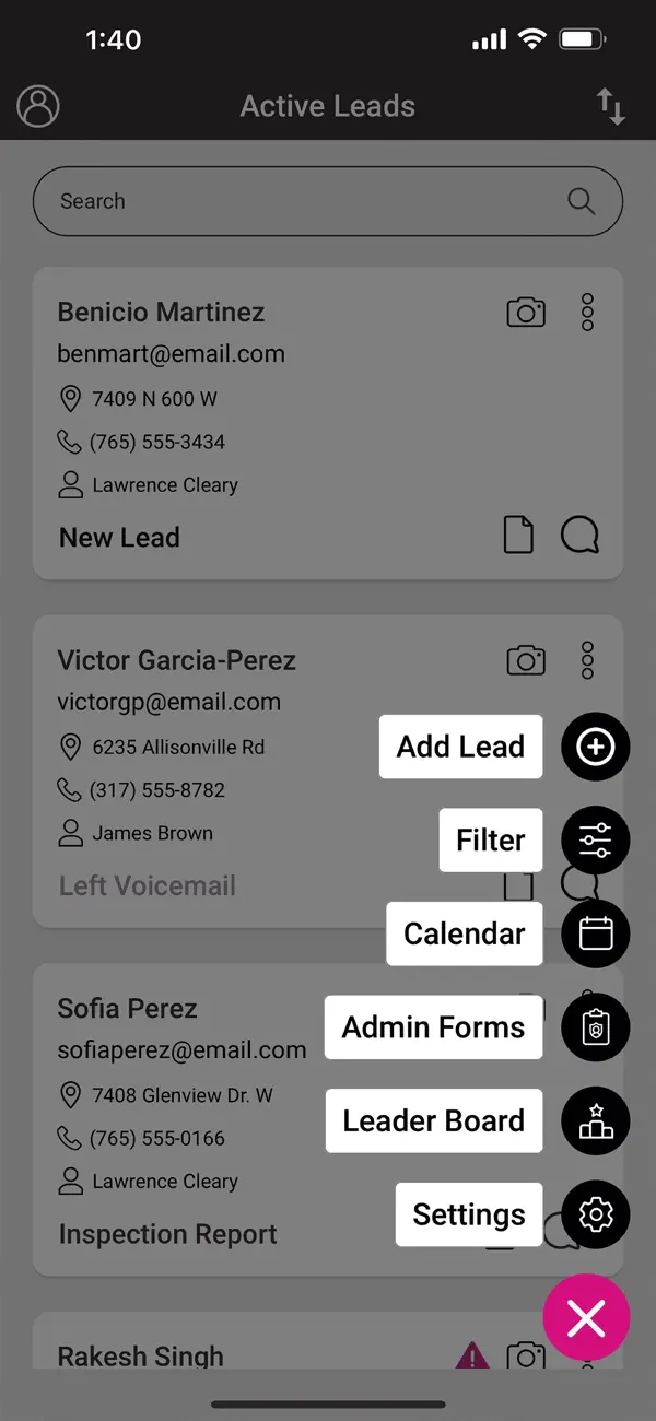 OC Lead Management screenshot 3