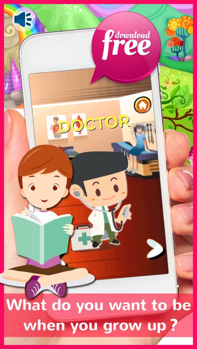 Occupation Flash Cards English Vocabulary For Kids screenshot 1