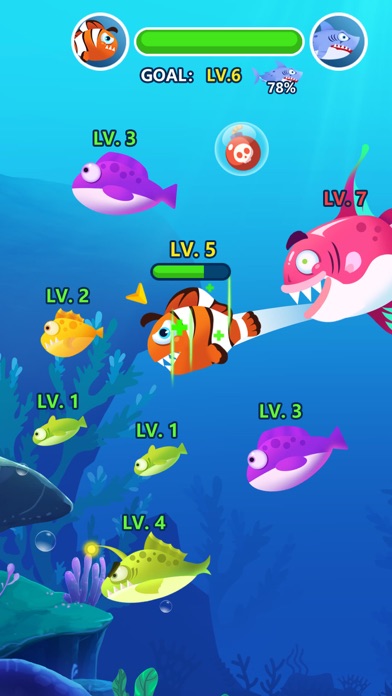 Ocean Fish Evolution screenshot 2