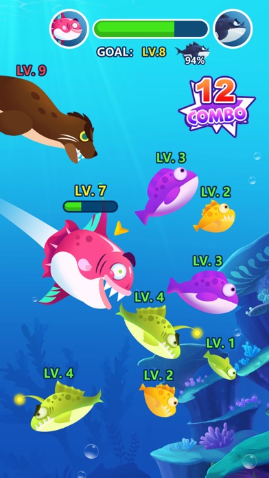 Ocean Fish Evolution screenshot 5