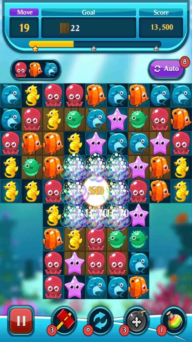 Ocean Match Puzzle screenshot 1