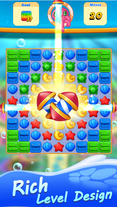 Ocean Puzzle Games-Match 3 screenshot 2