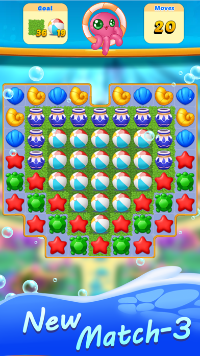 Ocean Puzzle Games-Match 3 screenshot 3