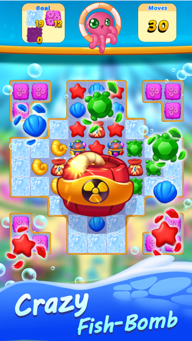 Ocean Puzzle Games-Match 3 screenshot 1