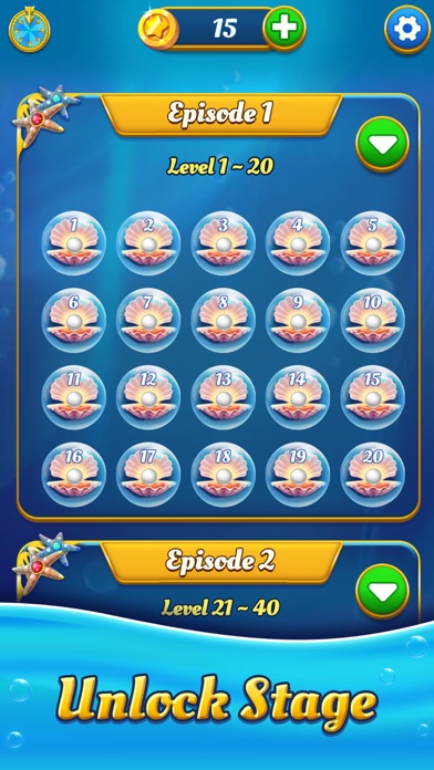 Ocean Splash Match 3 screenshot 2