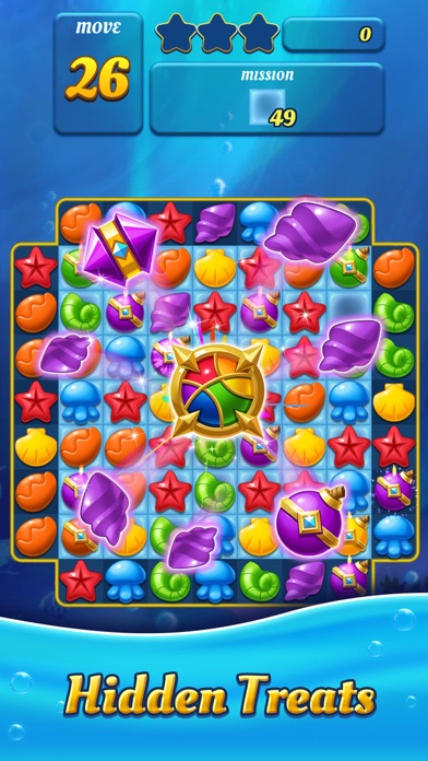 Ocean Splash Match 3 screenshot 3