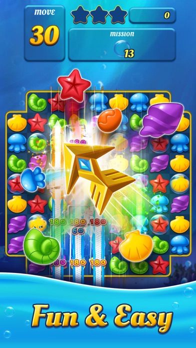 Ocean Splash Match 3 screenshot 4