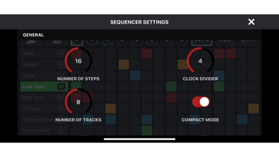 OCTACHRON MIDI Drum Sequencer screenshot 1