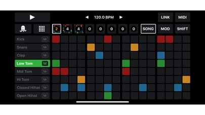 OCTACHRON MIDI Drum Sequencer screenshot 2
