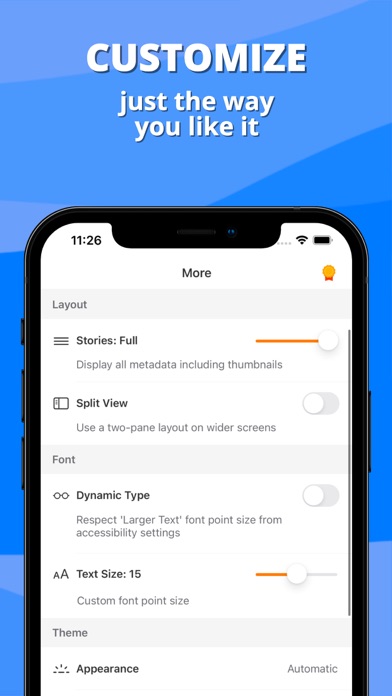 Octal for Hacker News screenshot 1