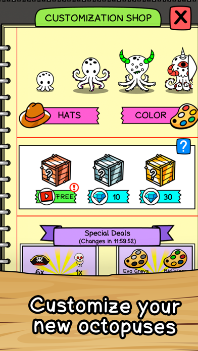 Octopus Evolution screenshot 1
