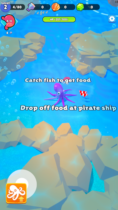 Octopus: Idle Survival Game screenshot 3