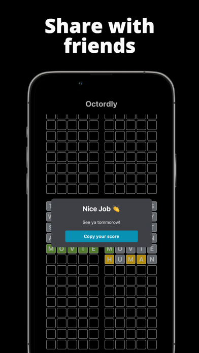 Octordly: Daily Word Puzzle screenshot 1