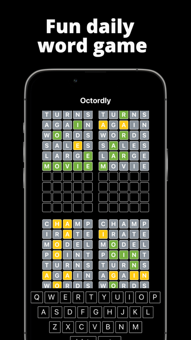 Octordly: Daily Word Puzzle screenshot 2