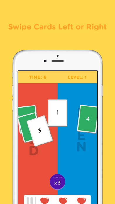 OddSwipe - A minimalistic fast paced logical game where quick thinking is key! screenshot 4