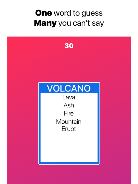 Off Limits Word Guessing Party screenshot 1