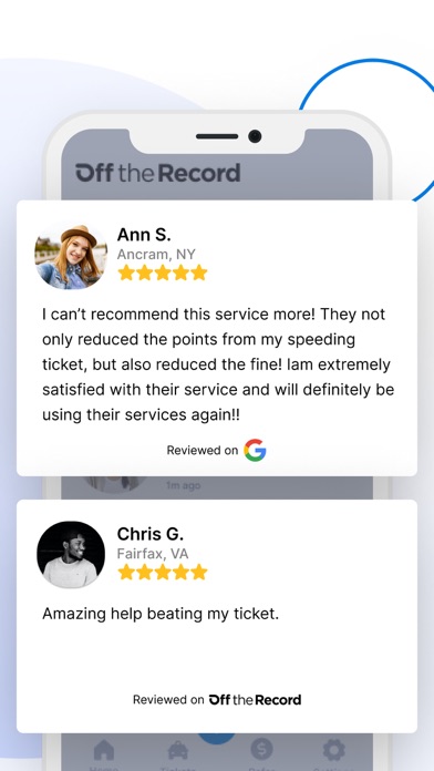 Off The Record: Ticket Lawyer screenshot 1