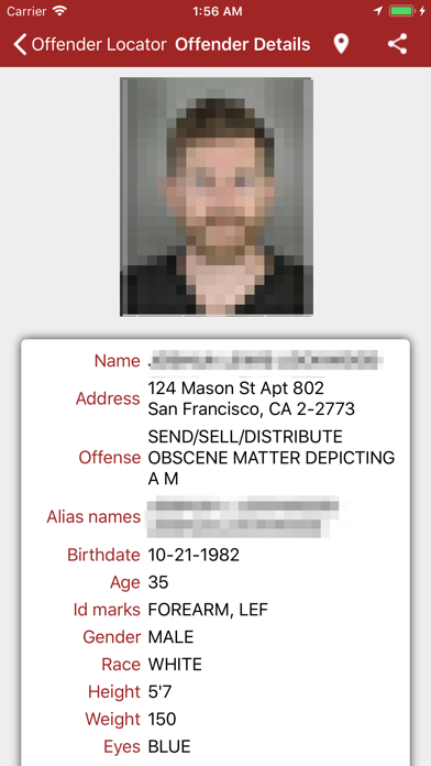 Offender Locator screenshot 5