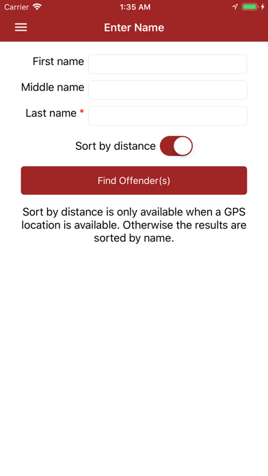 Offender Locator screenshot 3