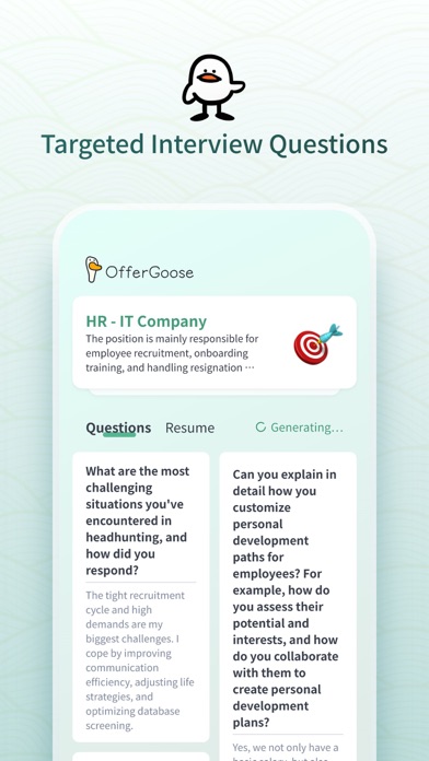 OfferGoose-AI Resume&Interview screenshot 5