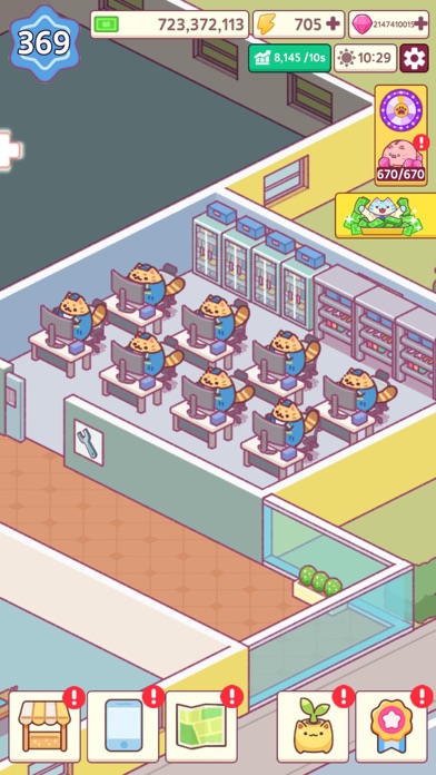 Office Cat: Idle Tycoon Games screenshot 5