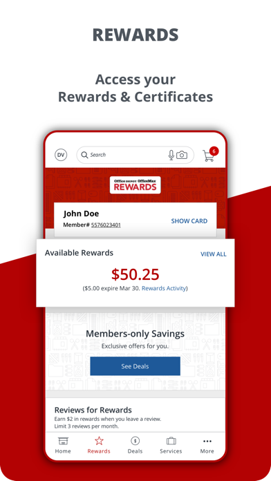 Office Depot - Rewards & Deals screenshot 9