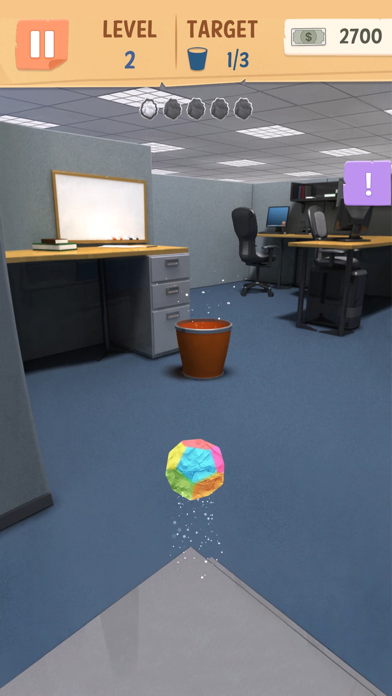 Office Paper Toss screenshot 2