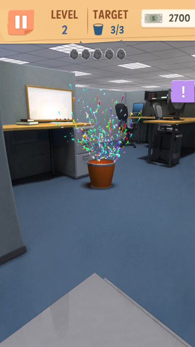Office Paper Toss screenshot 1
