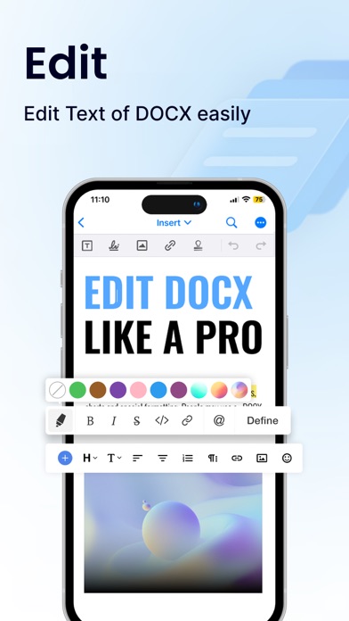 Office Word:Edit Word Document screenshot 5