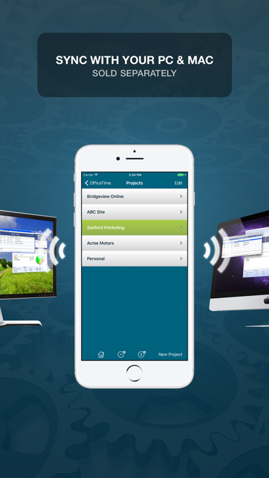 OfficeTime Time Keeper Pro screenshot 3