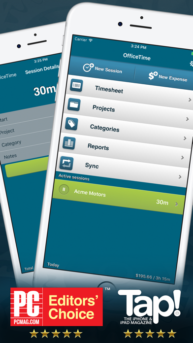 OfficeTime Work & Time Tracker screenshot 5